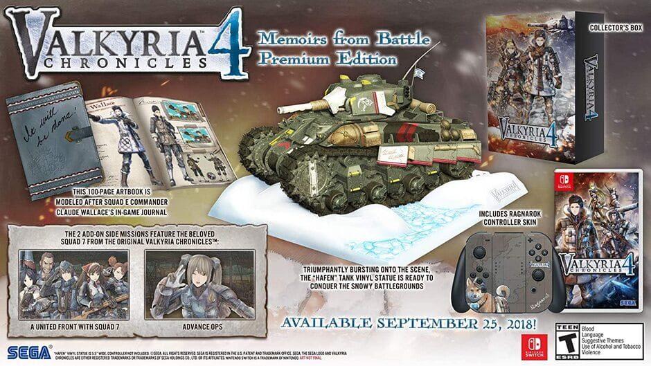 Valkyria Chronicles 4: Memoirs From Battle Edition artwork 1