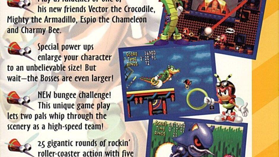 Knuckles' Chaotix artwork 2