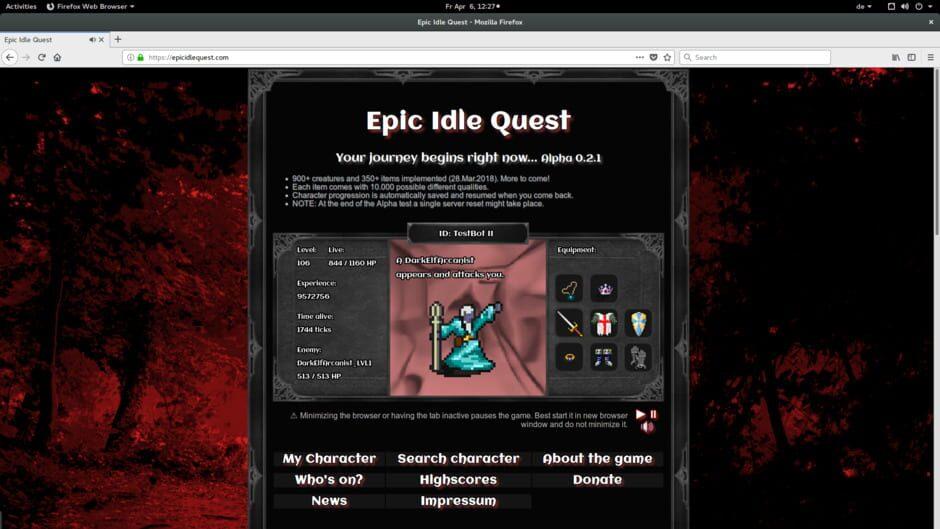 Epic Idle Quest screenshot 3