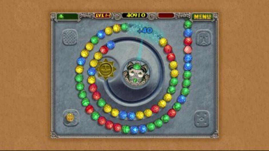 Zuma Deluxe screenshot 1