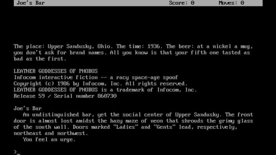 Leather Goddesses of Phobos screenshot 4