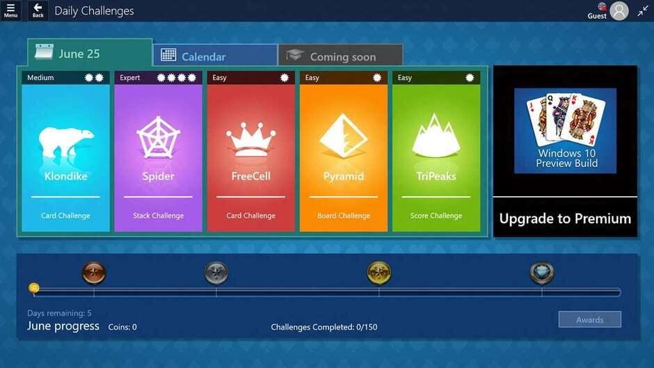 Microsoft Solitaire Collection screenshot 2