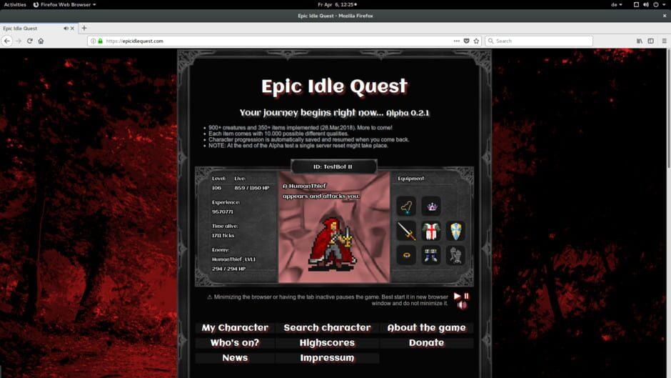 Epic Idle Quest screenshot 4
