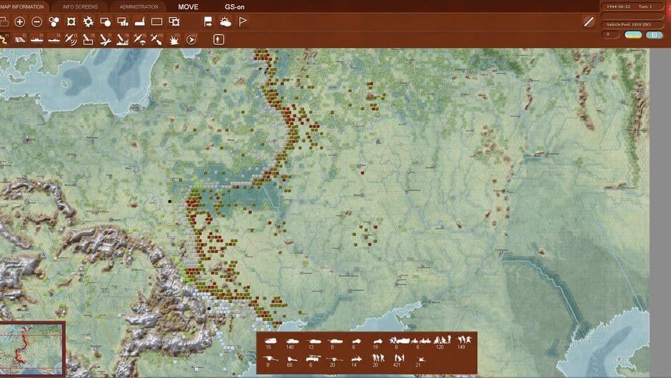 Gary Grigsby's War in the East screenshot 1