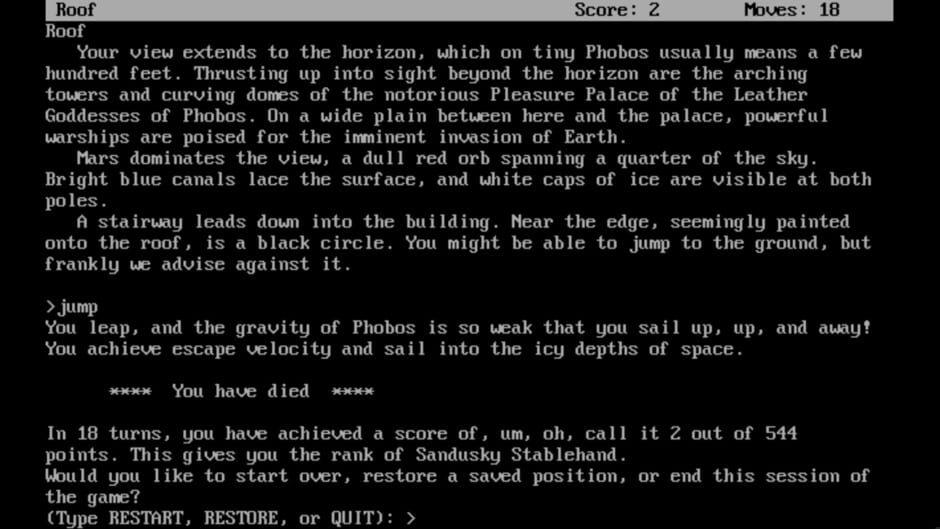 Leather Goddesses of Phobos screenshot 3