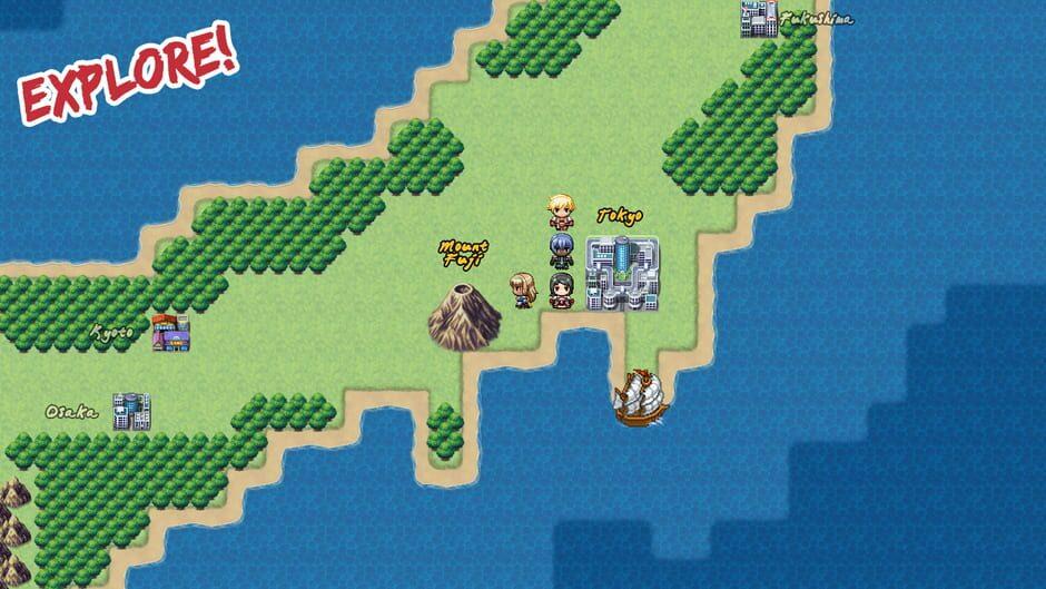Learn Japanese to Survive! Hiragana Battle screenshot 2