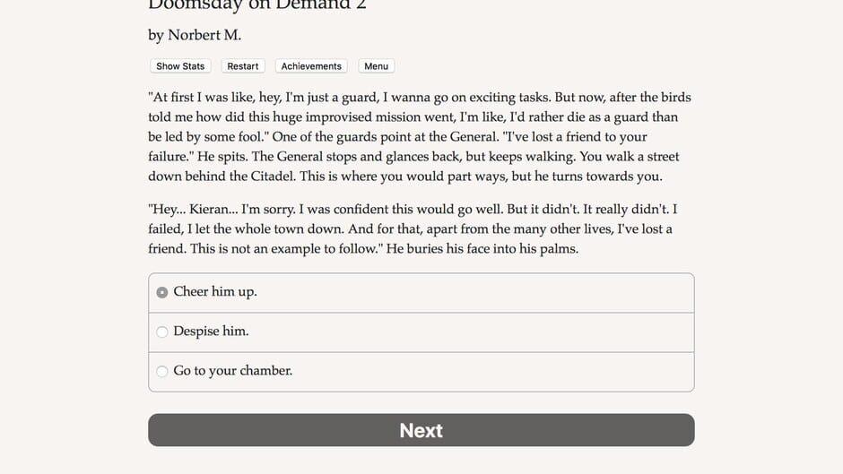 Doomsday on Demand 2 screenshot 1