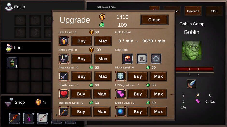 Magic Hero Incremental screenshot 1