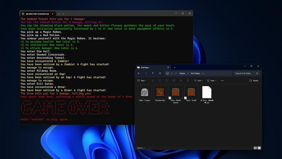 Directory Dungeon - File Explorer Dungeon Crawler screenshot 2