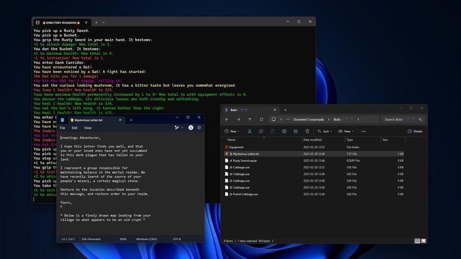 Directory Dungeon - File Explorer Dungeon Crawler screenshot 3