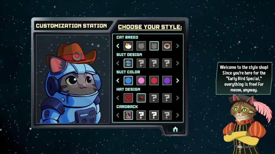 Space Cat Solitaire screenshot 3