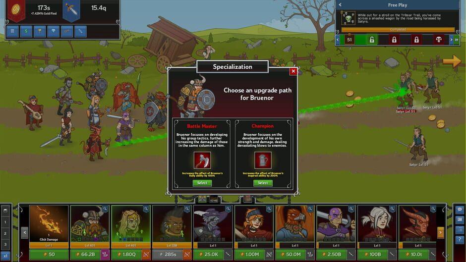Idle Champions of the Forgotten Realms screenshot 1