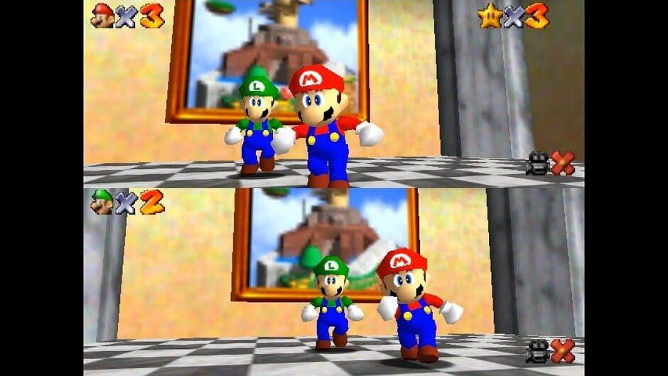 Super Mario 64 Splitscreen Multiplayer screenshot 3