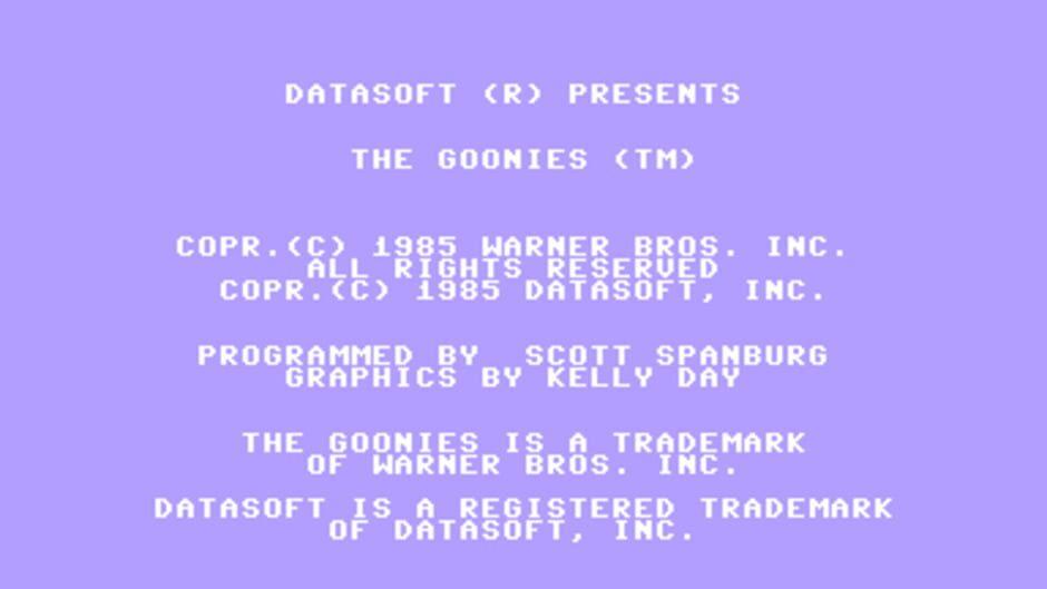 The Goonies screenshot 1