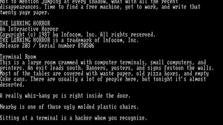 The Lurking Horror screenshot 3