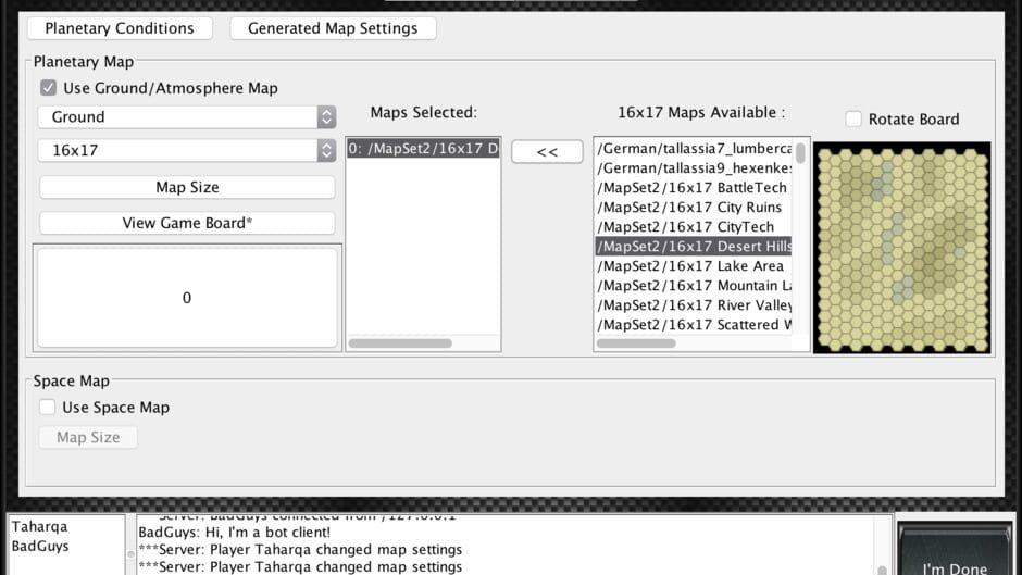 MegaMek screenshot 3