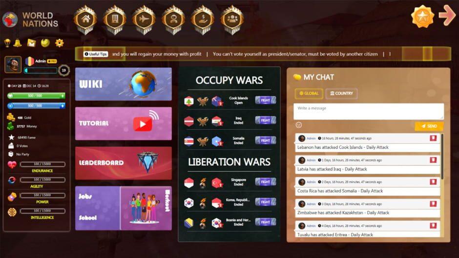 World Nations Game screenshot 2