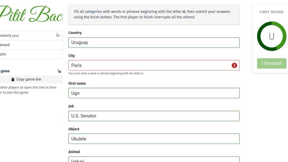 Pitit Bac screenshot 2