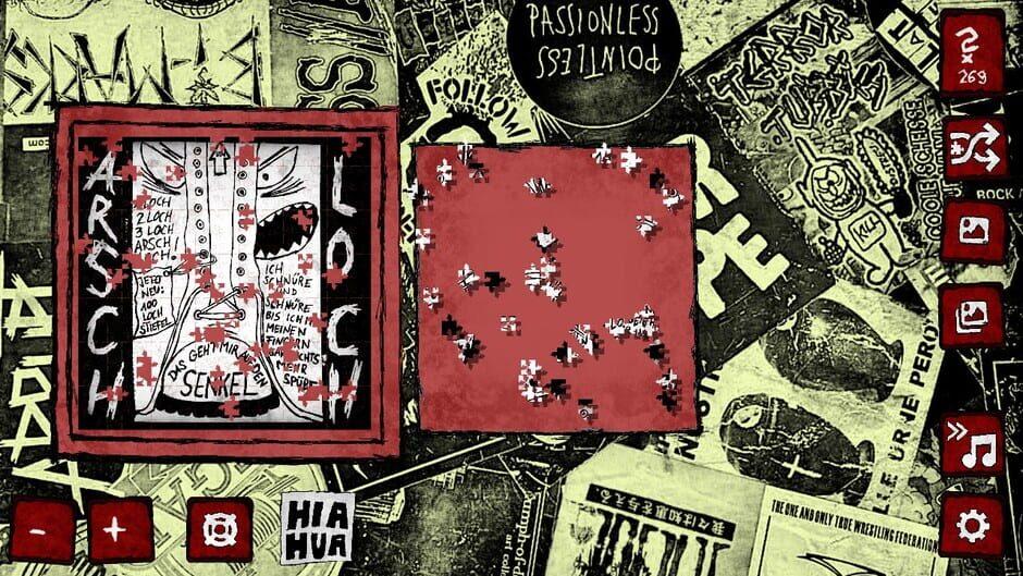 Nachkriegsratten Punk-Rock Puzzle screenshot 4