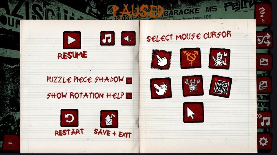 Nachkriegsratten Punk-Rock Puzzle screenshot 3