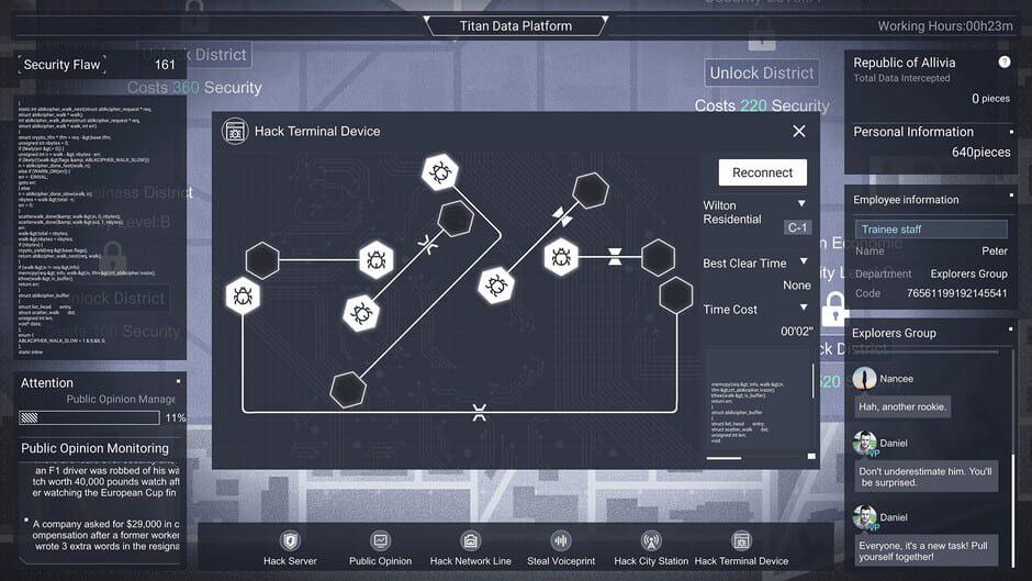 Cyber Manhunt: A Company Man of Titan screenshot 2