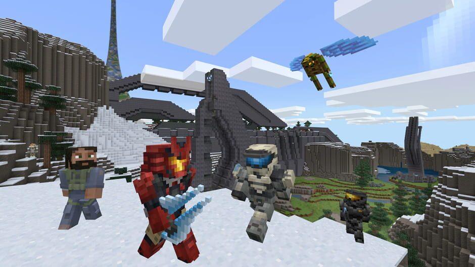 Minecraft: Master Chief Mash-up screenshot 2