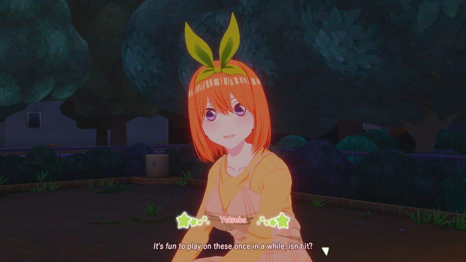 The Quintessential Quintuplets: Omoide VR - Yotsuba screenshot 1