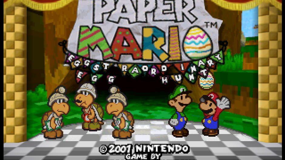 Paper Mario Eggstraordinary Egg Hunt screenshot 1