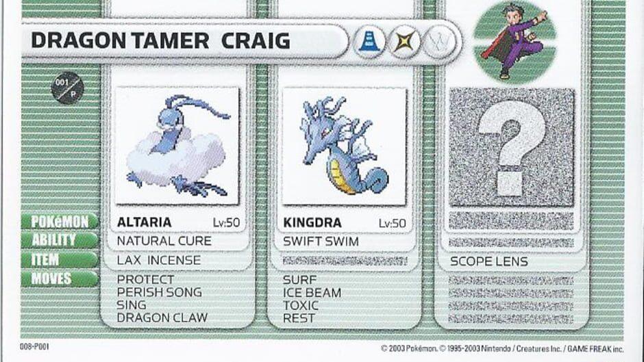 Pokémon Battle e Card: Freezing Ray screenshot 1