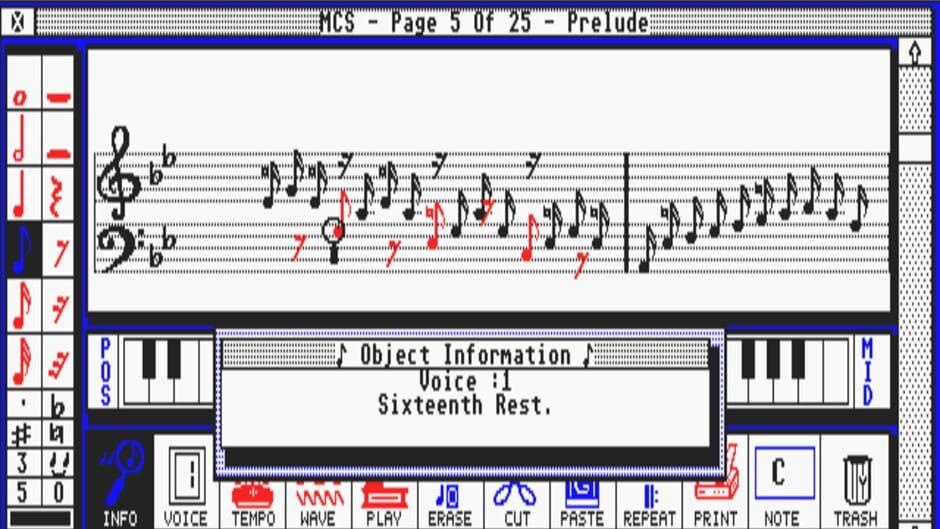 Music Construction Set screenshot 1