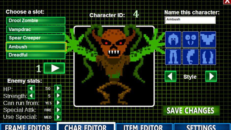 8-Bit RPG Creator: Zombies Attack! screenshot 2
