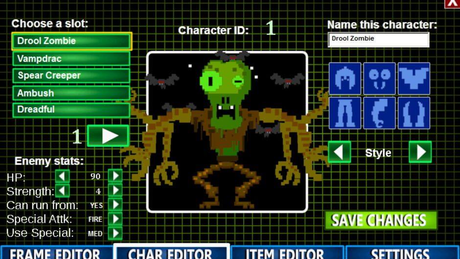 8-Bit RPG Creator: Zombies Attack! screenshot 3