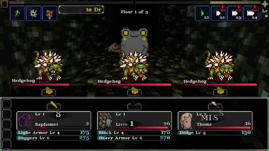 Legends of Dragaea: Idle Dungeons screenshot 1