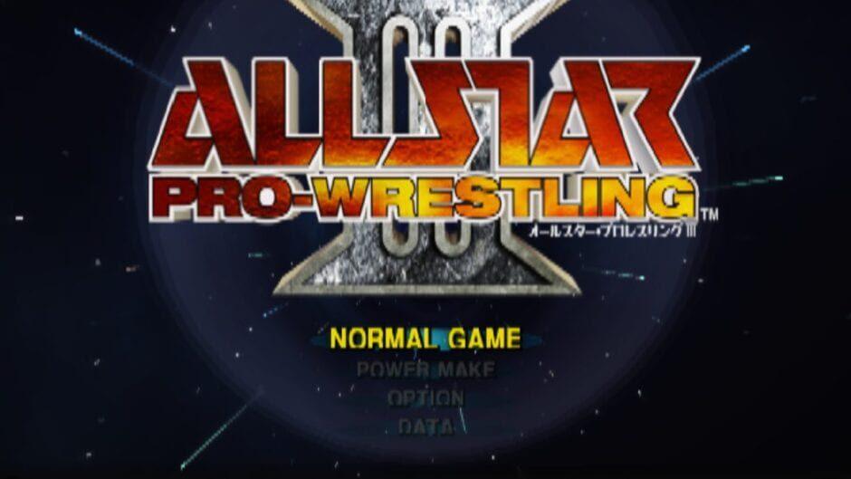 All Star Pro Wrestling III screenshot 1