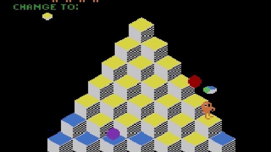 Q*bert screenshot 2