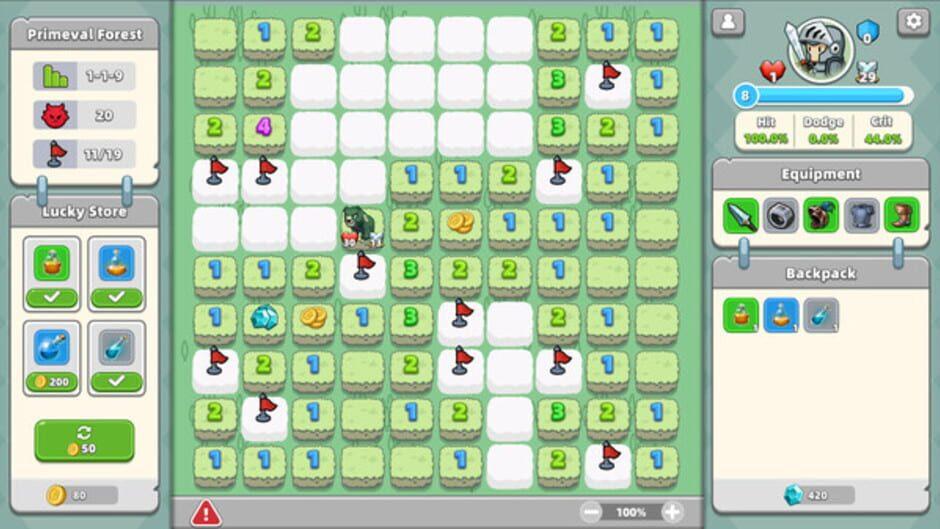 Minesweeper & Dungeon RPG screenshot 1