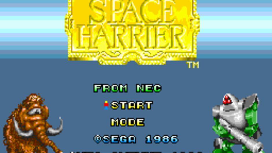 Space Harrier screenshot 1