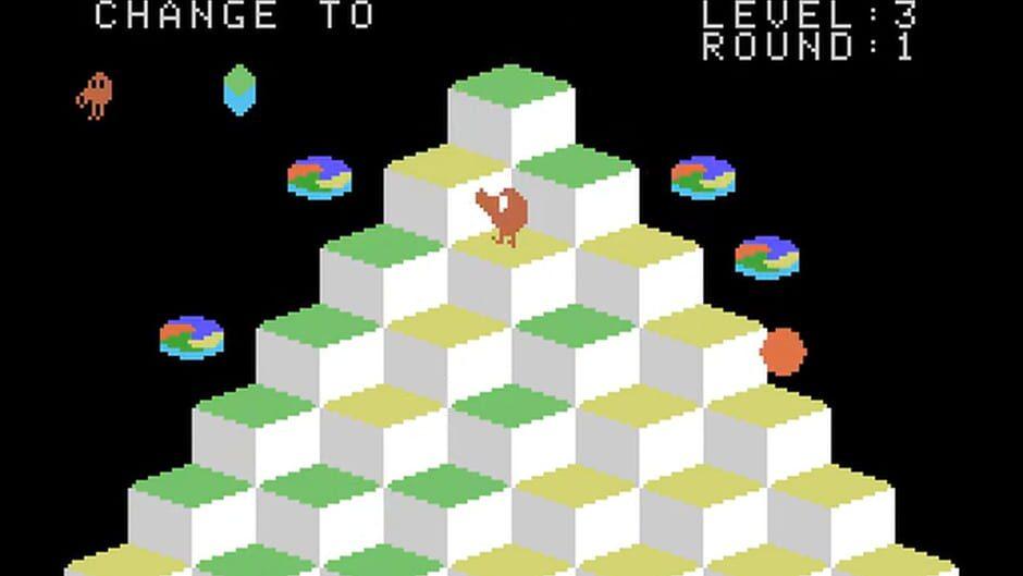 Q*bert screenshot 2