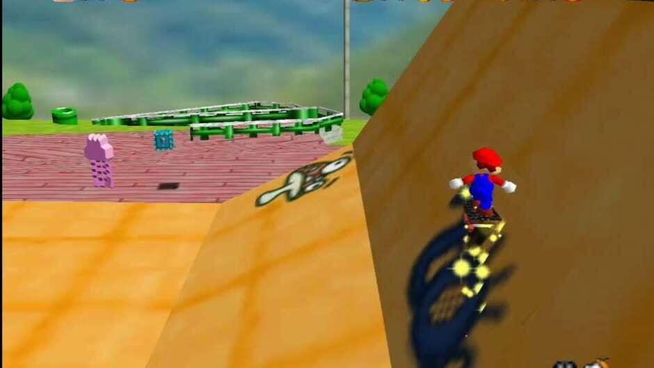 Mario Goes Skateboarding 64 screenshot 3