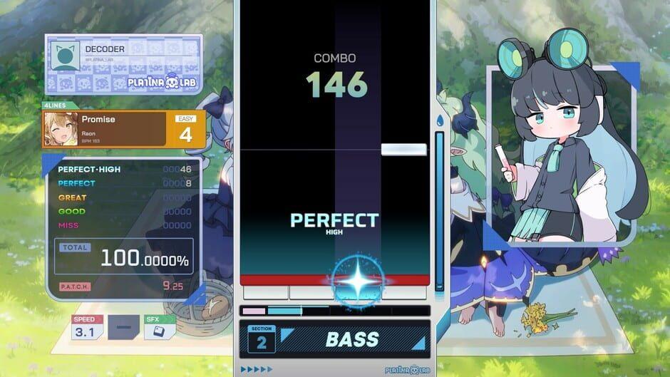 Platina: Lab screenshot 1