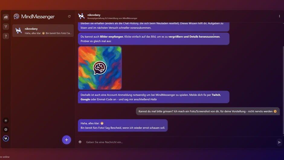 MindMessenger screenshot 1