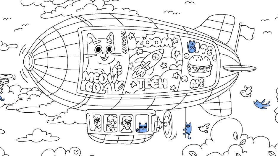 100 Cats Lost in World Find & Color screenshot 4