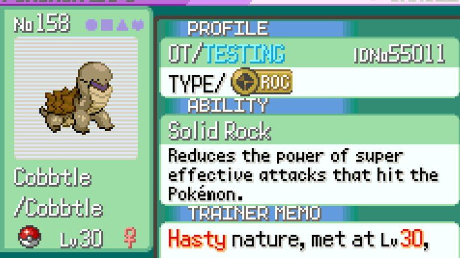 Pokémon Pisces Version screenshot 4