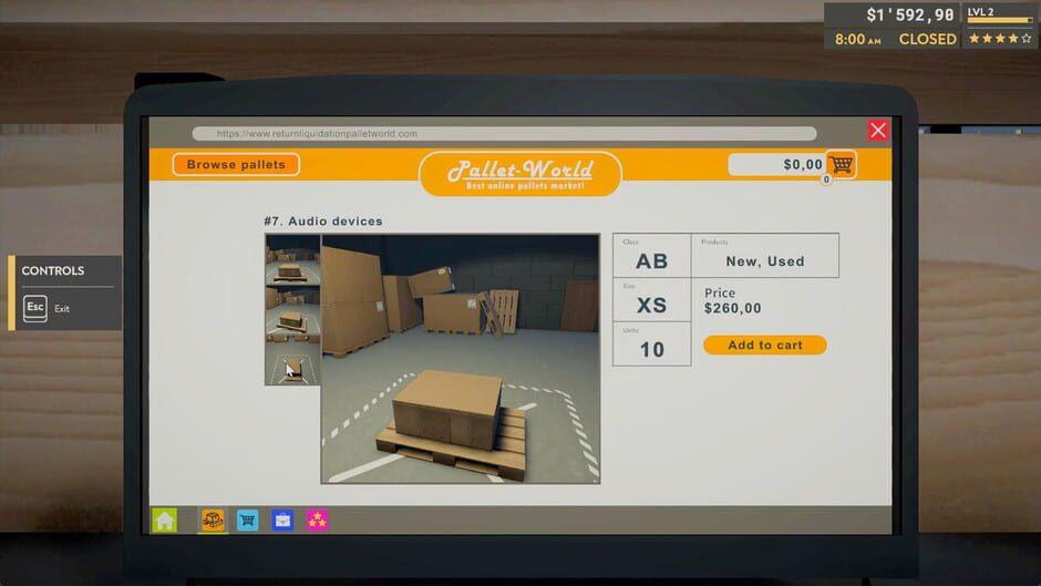 Returns Outlet Simulator screenshot 1