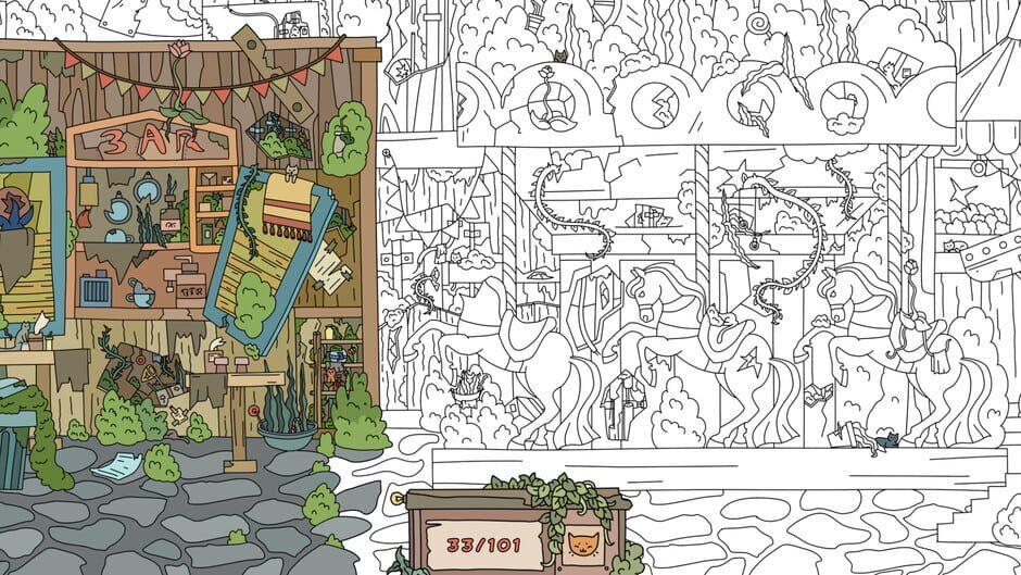 Hidden Cats: Old Amusement Park screenshot 1