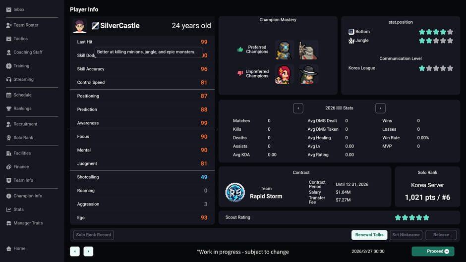 Teamfight Manager 2 screenshot 3