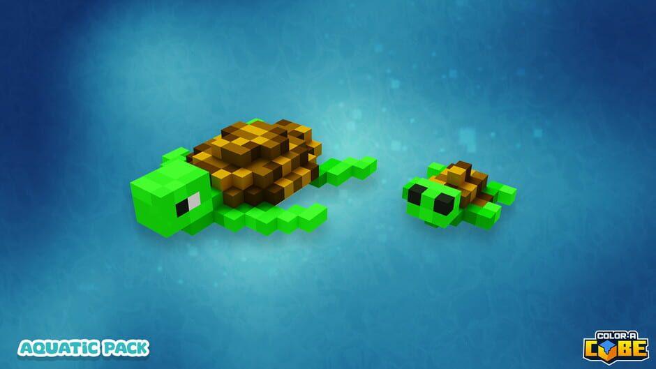 Color-A-Cube: Aquatic Pack #1 screenshot 4