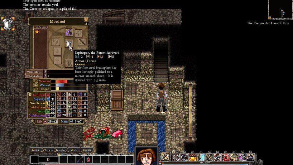 Dungeons of Dredmor screenshot 2