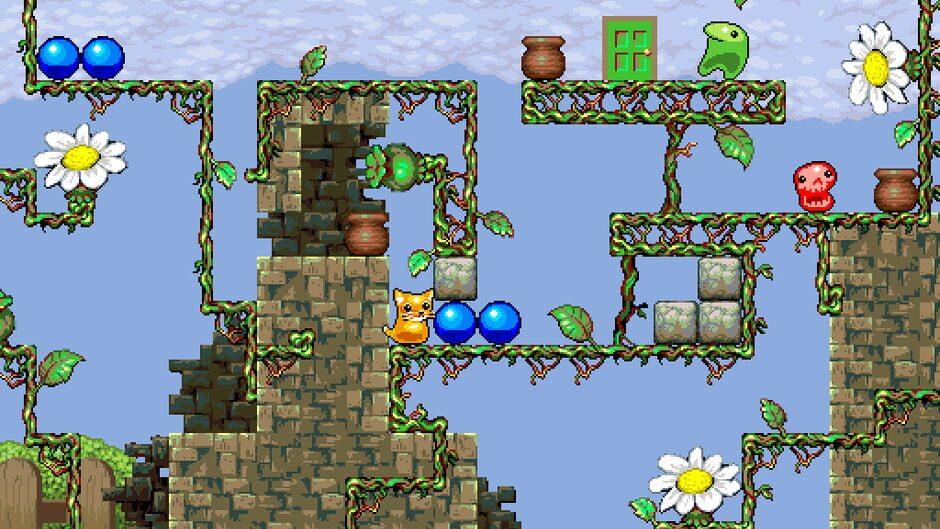 Kitty Kitty Boing Boing: the Happy Adventure in Puzzle Garden! screenshot 1
