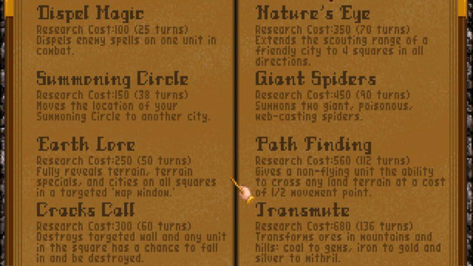 Master of Magic screenshot 1
